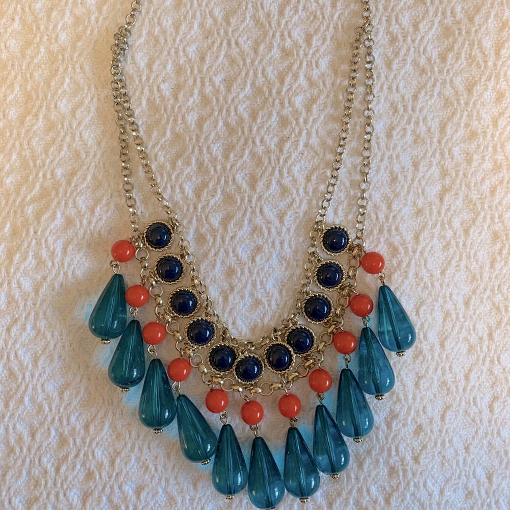 Colorful summer necklace